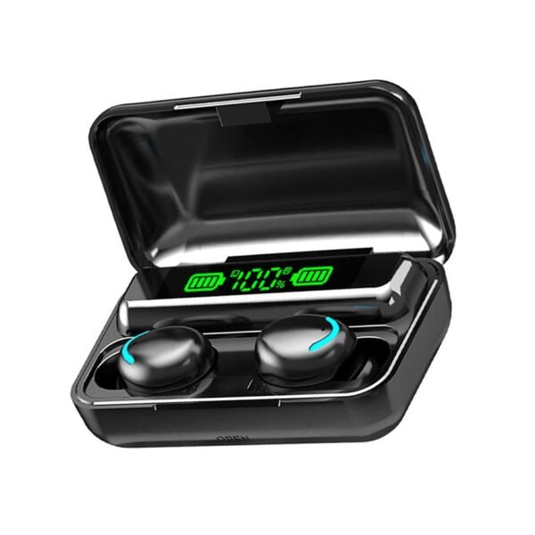 Auriculares Inalámbricos F9 - Diseño Vibrante y Sonido Increíble + POWERBANK - Image 12