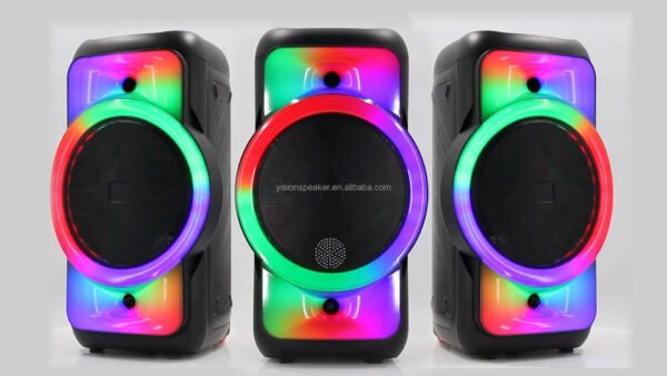 Parlante 12 Pulgadas ZjZ 1201, 1000w, Portátil, Led, Bluetooth, Micrófono Incluido - Image 5
