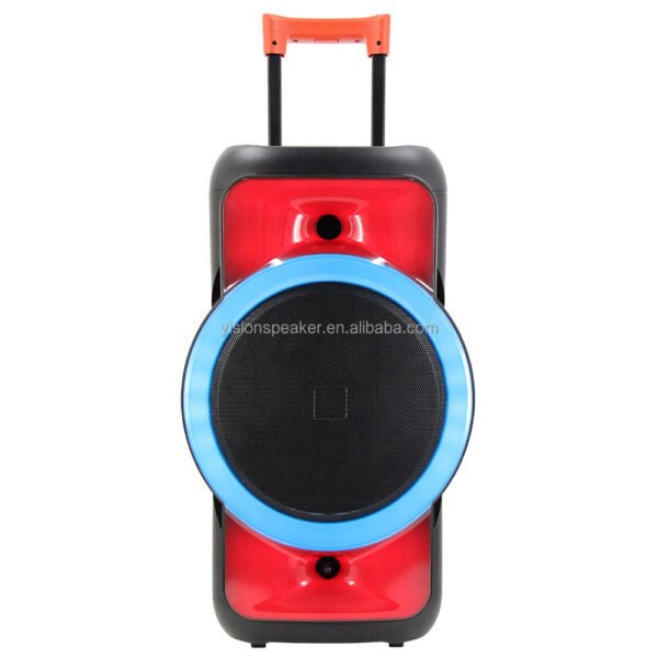 Parlante 12 Pulgadas ZjZ 1201, 1000w, Portátil, Led, Bluetooth, Micrófono Incluido - Image 4