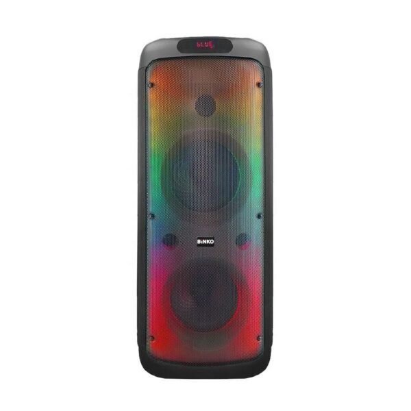 Parlante ZJZ 2062A de 12 Pulgadas 1000W con Karaoke, Micrófono Inalámbrico y Luces LED – Sonido Potente y Diversión Total