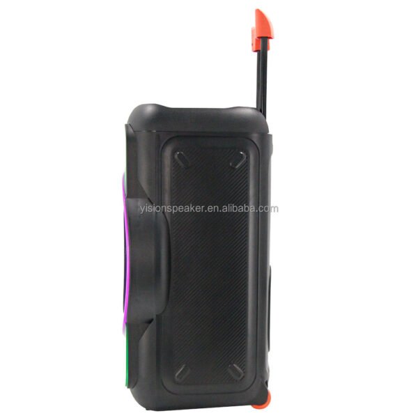 Parlante 12 Pulgadas ZjZ 1201, 1000w, Portátil, Led, Bluetooth, Micrófono Incluido - Image 2